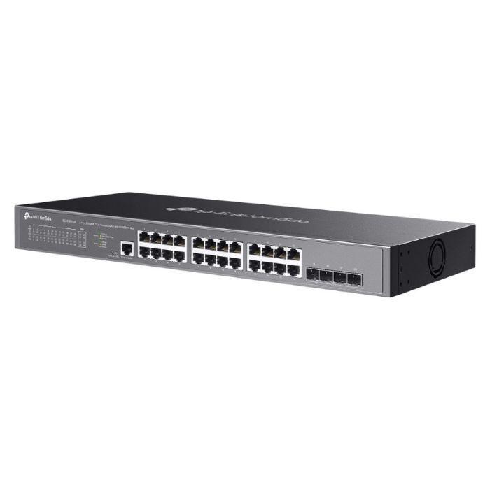 Switch TP-LINK Omada SG3428X-M2 (2.5G Ethernet - 16 MB - 200 Gbit/s - Preto) — miniatura 3