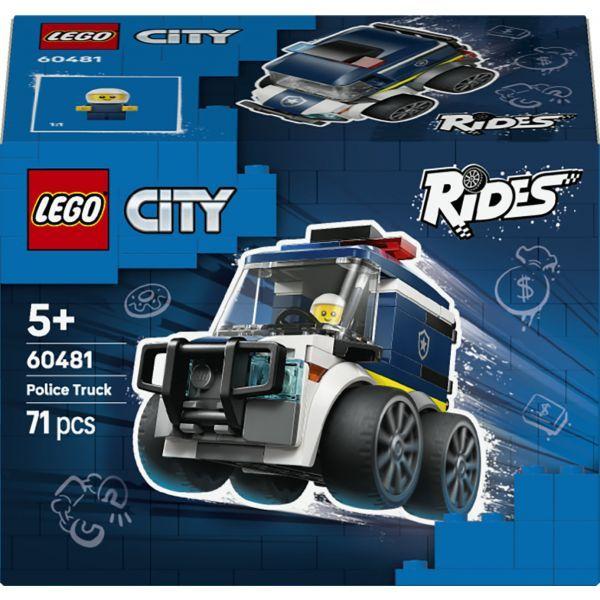 LEGO 60481 City Veículos - Camião da Polícia (5+ anos - 71 peças), miniatura 3