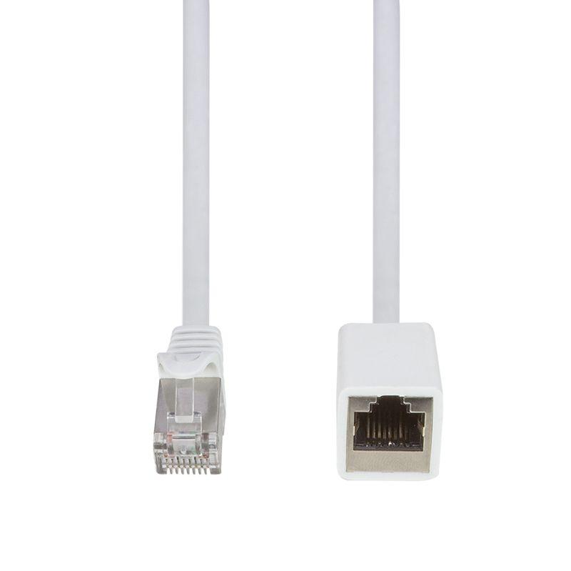 Cabo de Extensão de Rede LOGILINK CQX031S (1 m - Cat6A - RJ-45 - Branco) — miniatura 2