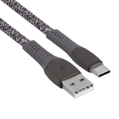 Cabo USB-C para USB-A RIVACASE PS6102GR12 (120 cm - USB-A - Cinzento) — miniatura 4