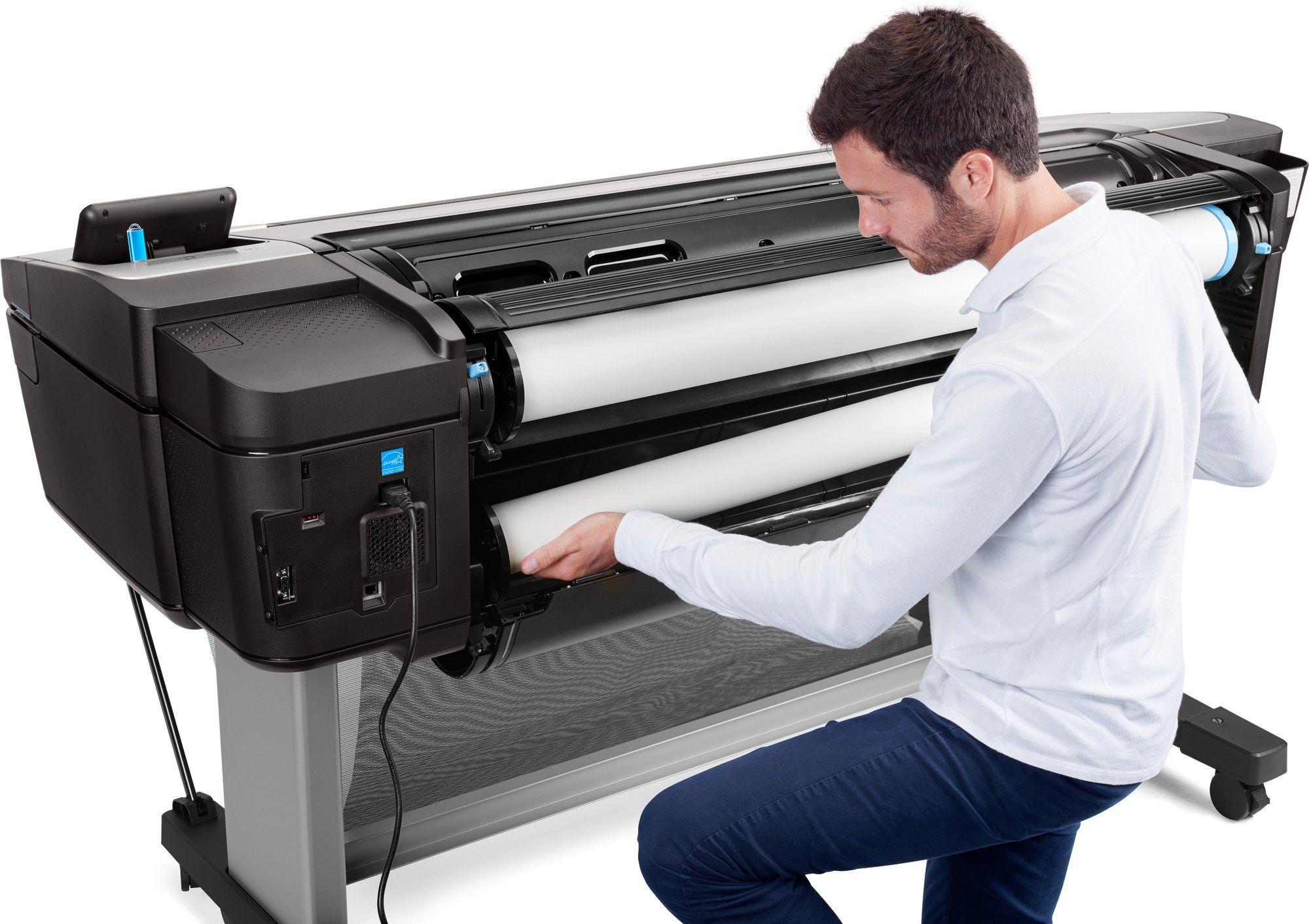 Plotter HP DesignJet T1700 (Com Fios - Preto) — miniatura 13