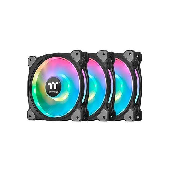 Kit de Ventoinhas THERMALTAKE Riing Duo 12 RGB (Preto), miniatura 2