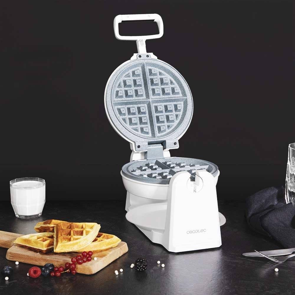 Máquina de Waffles CECOTEC Fun Gofrestone Sphere (Branco) — miniatura 2