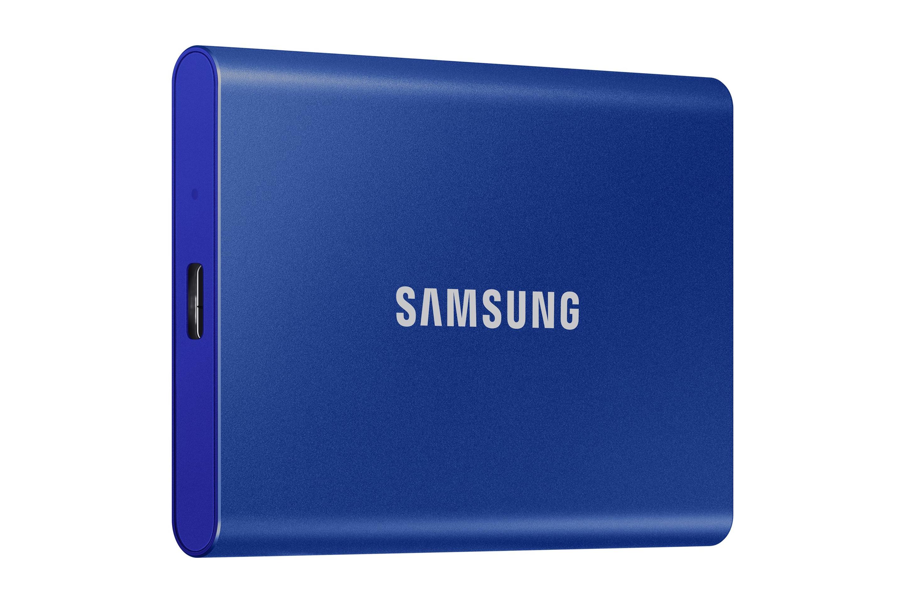 SSD SAMSUNG Portable SSD T7 (2 TB - USB 3.2 - Azul) — miniatura 2