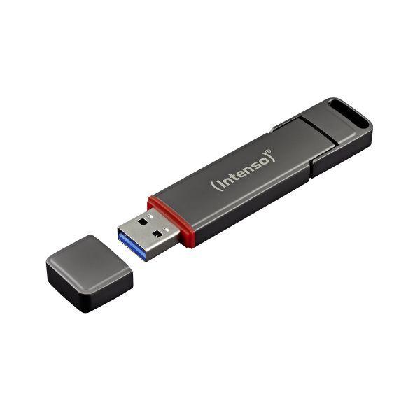 Disco SSD Externo INTENSO UX100 (250 GB - USB Type-A / USB Type-C - USB-A / USB-C - Antracite) — miniatura 2