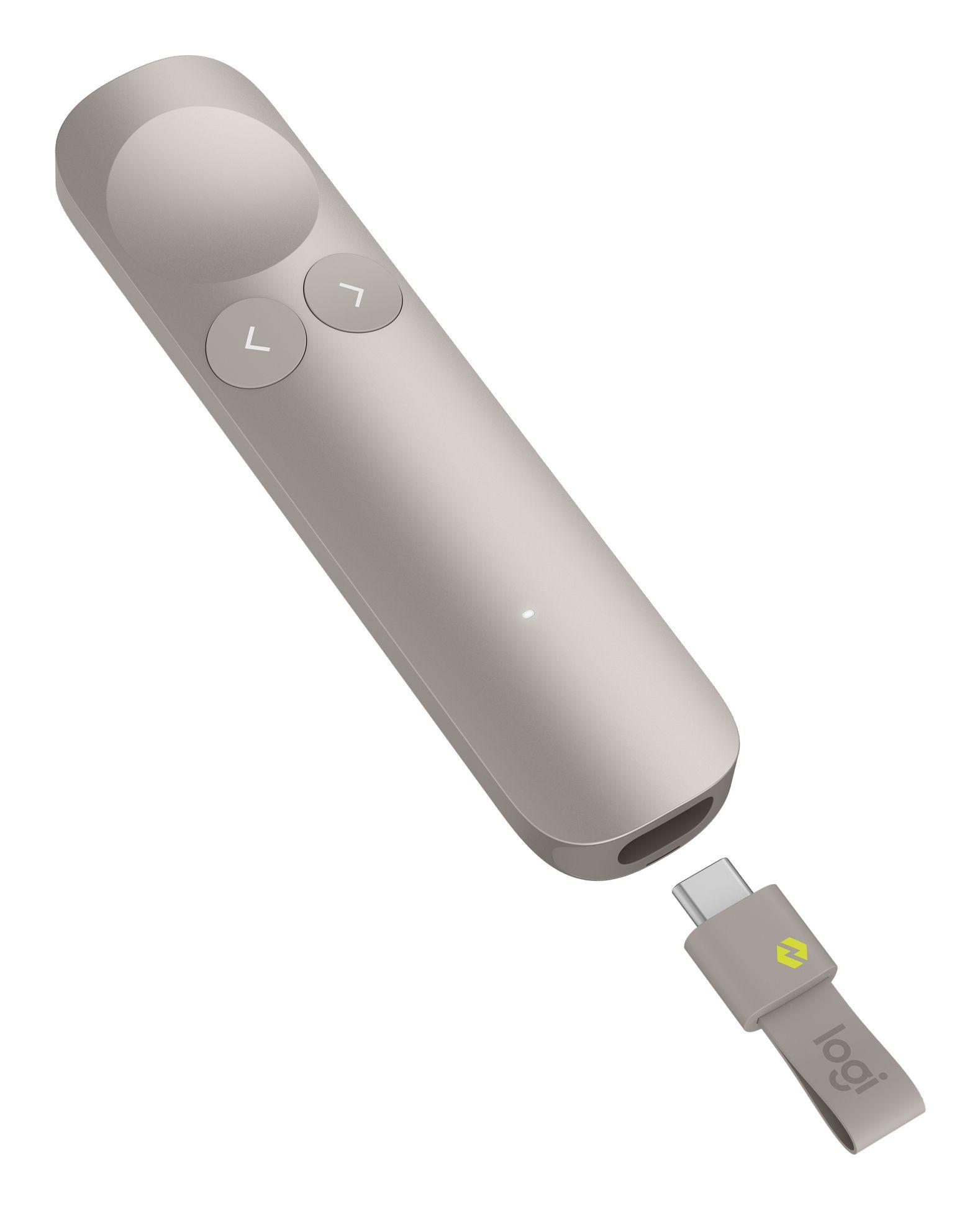 Comando de Apresentações LOGITECH Spotlight 2 (Bluetooth/RF - USB - Areia) — miniatura 5