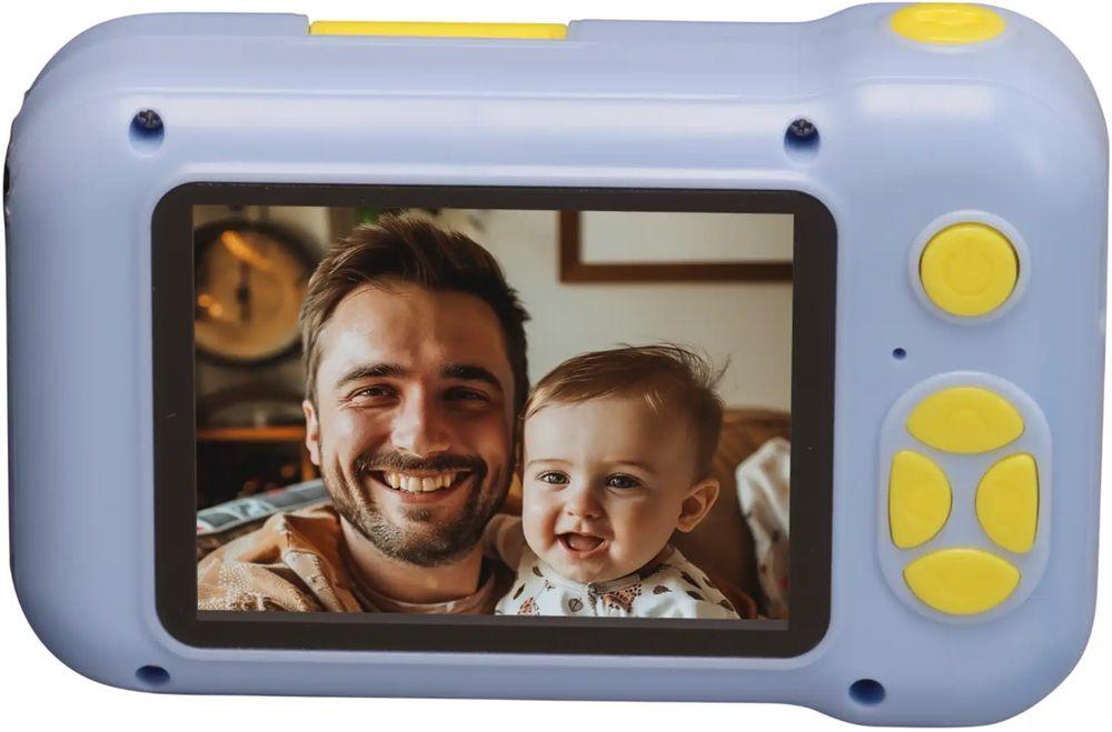 Câmara Digital Infantil DENVER KCA-1351BU (Azul/Amarelo) — miniatura 3