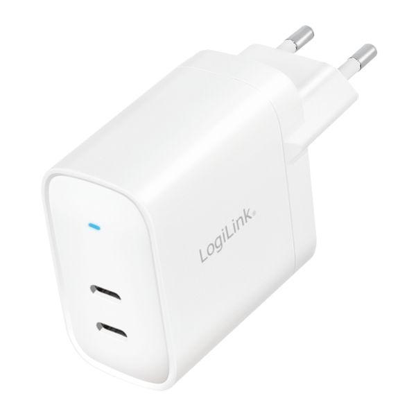 Carregador LOGILINK PA0282 (40 W - Branco)