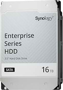 Disco Rígido HDD NAS SYNOLOGY HAT5310-16T (16 TB - NAS - Serial ATA III - Prateado)