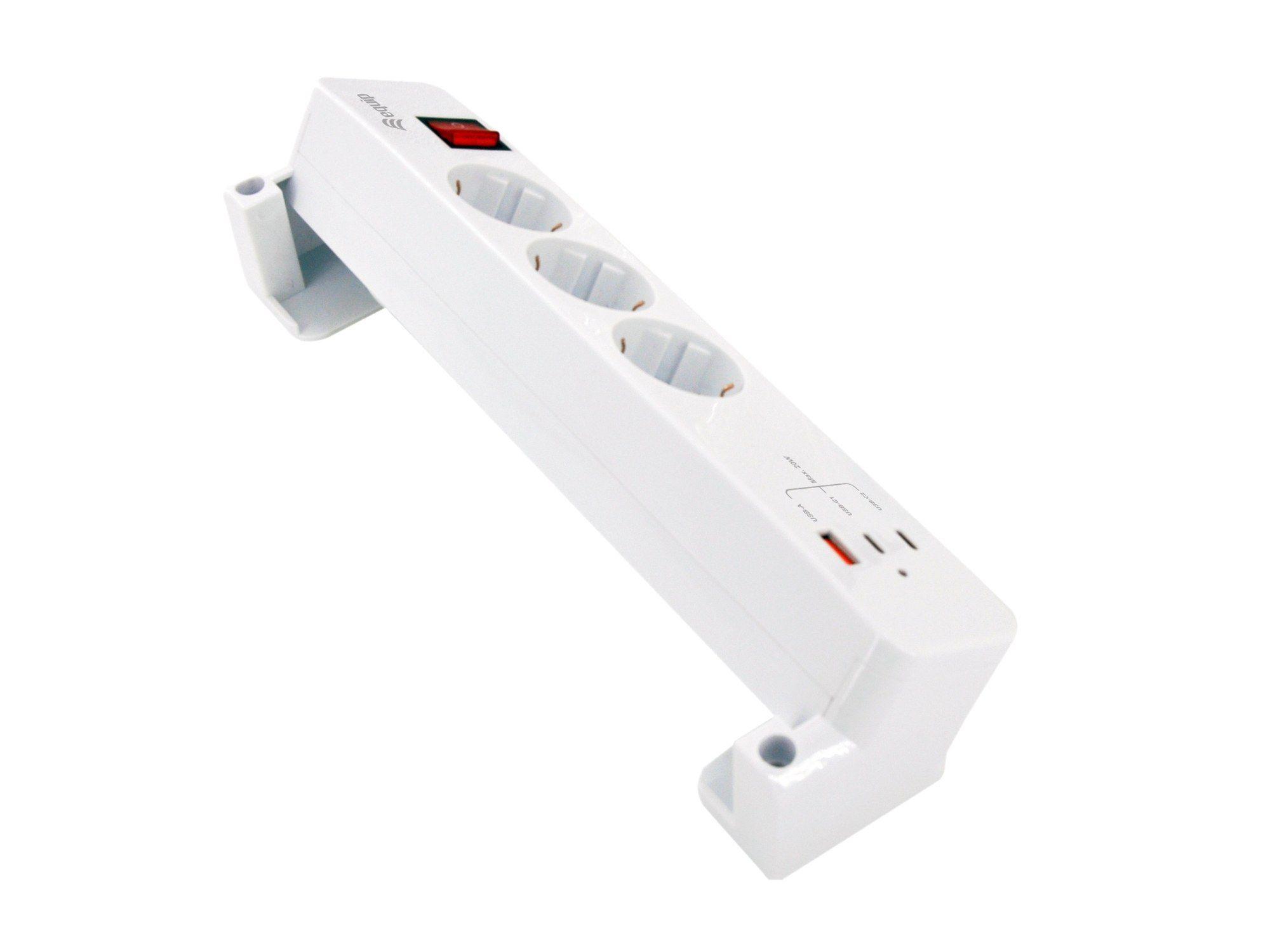 Extensão Elétrica EQUIP 245556 (2 m - Tipo F - Branco), miniatura 2