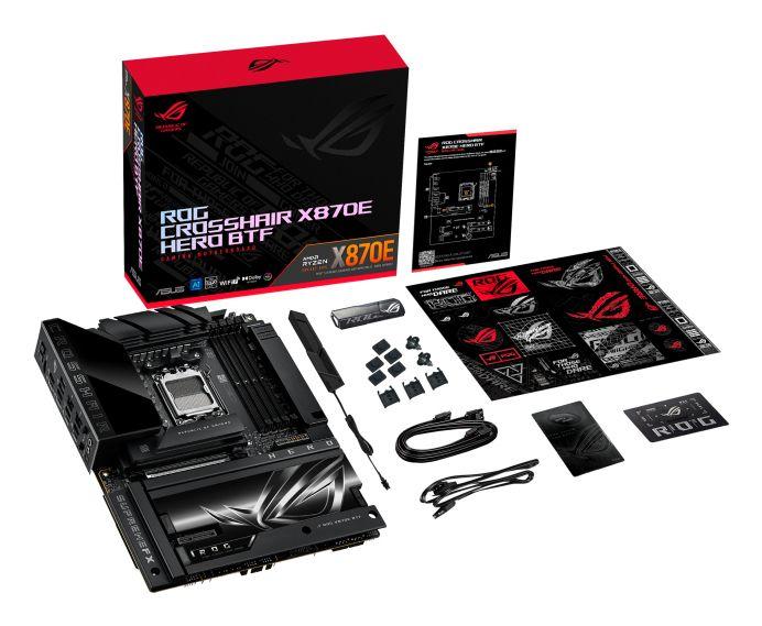 Motherboard ASUS ROG Crosshair X870E Hero BTF (AM5 - ATX - Duplo canal - Multicor), miniatura 13