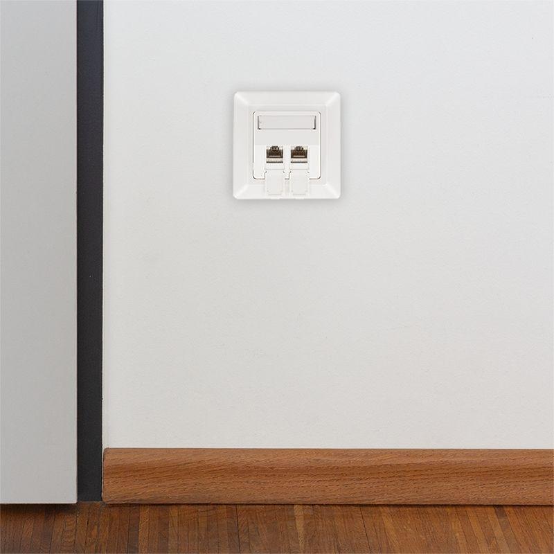 Suporte para Módulos Keystone LOGILINK NK4081 (Branco), miniatura 7