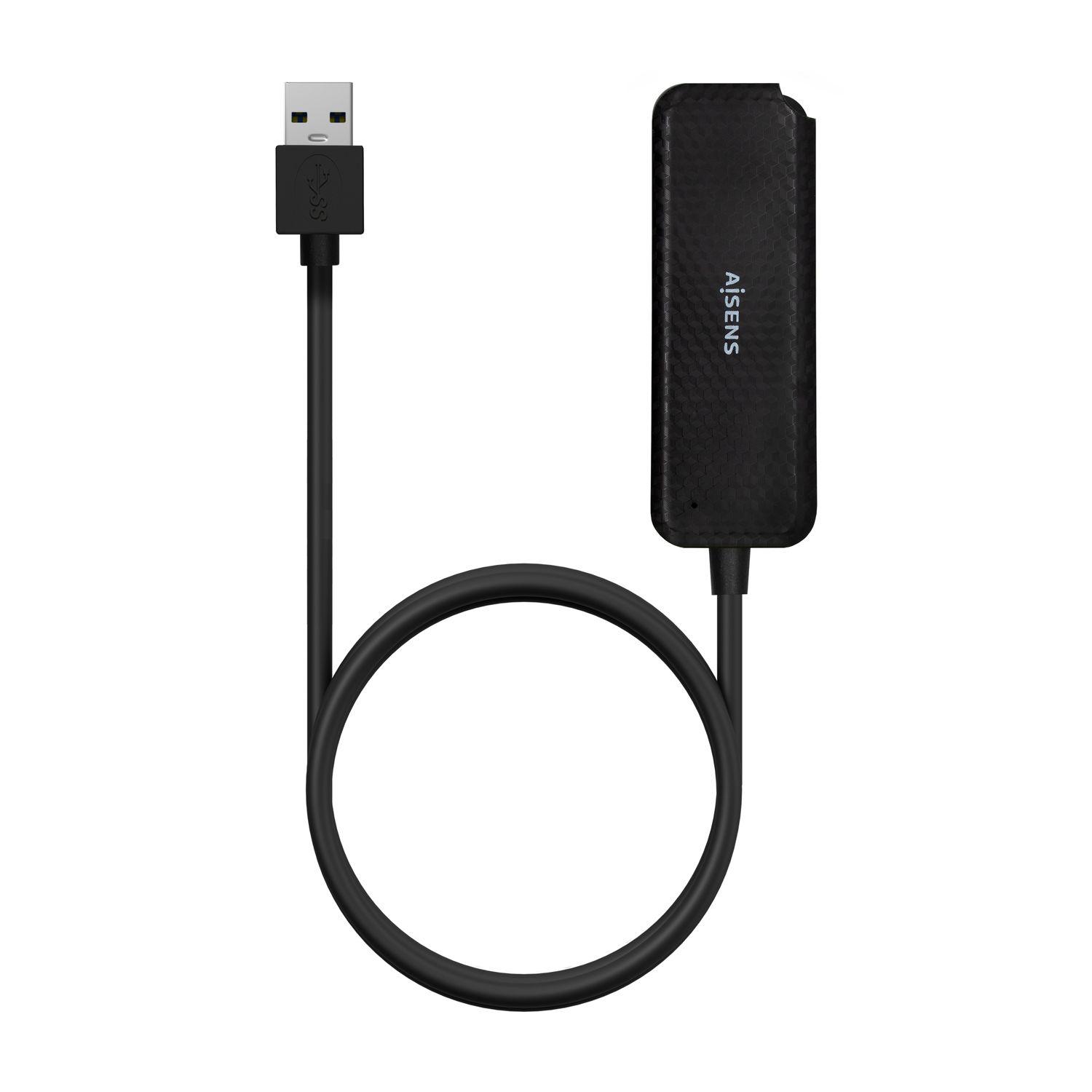 Hub USB AISENS A106-0714 (0,6 m - Preto) — miniatura 2