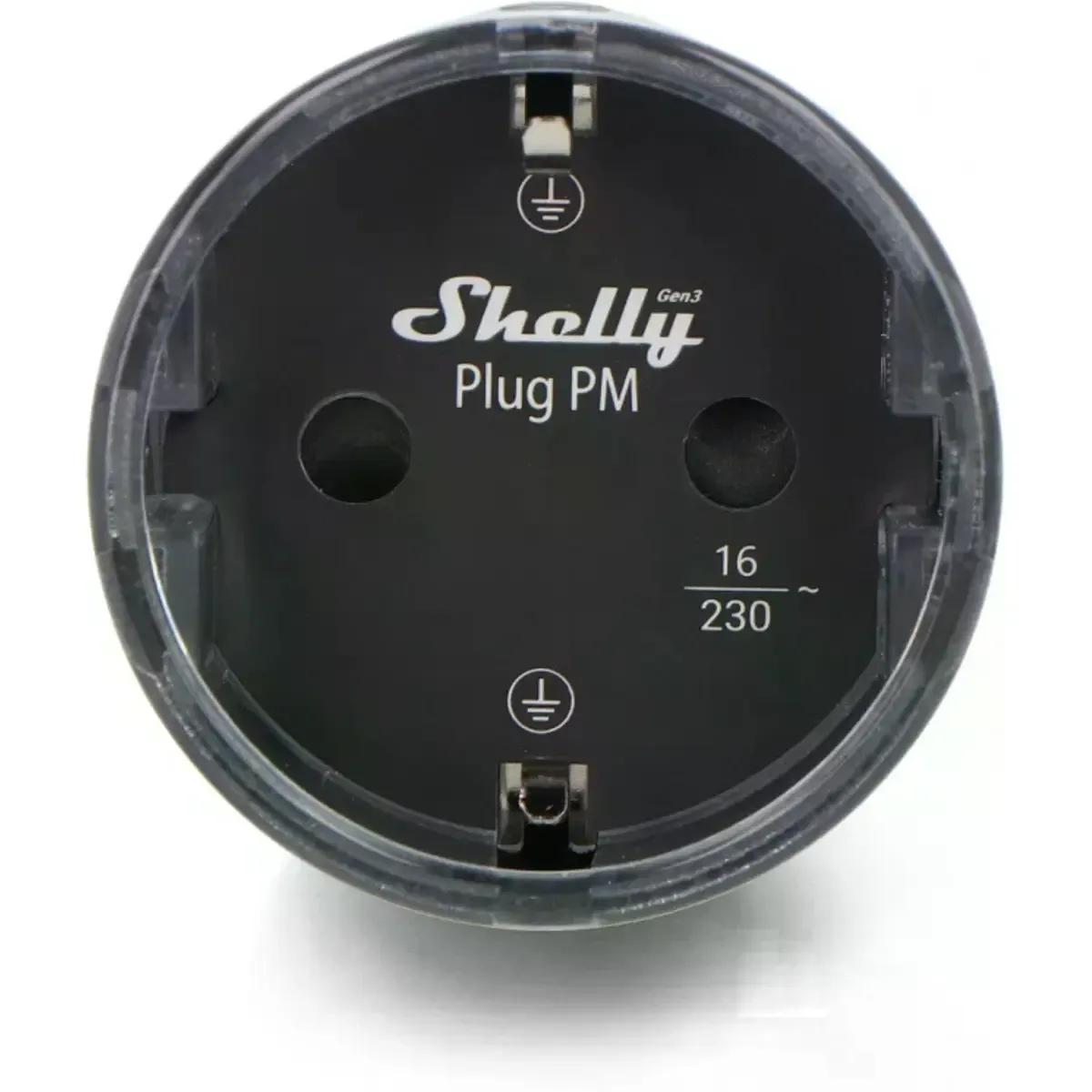 Medidor de Consumo SHELLY Plug PM Gen3 (Preto) — miniatura 4