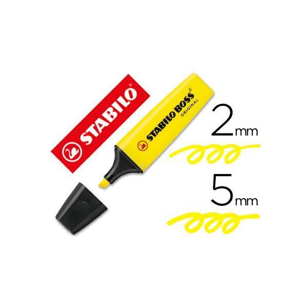 Marcador Fluorescente STABILO BOSS ORIGINAL 70 (Amarelo), miniatura 2