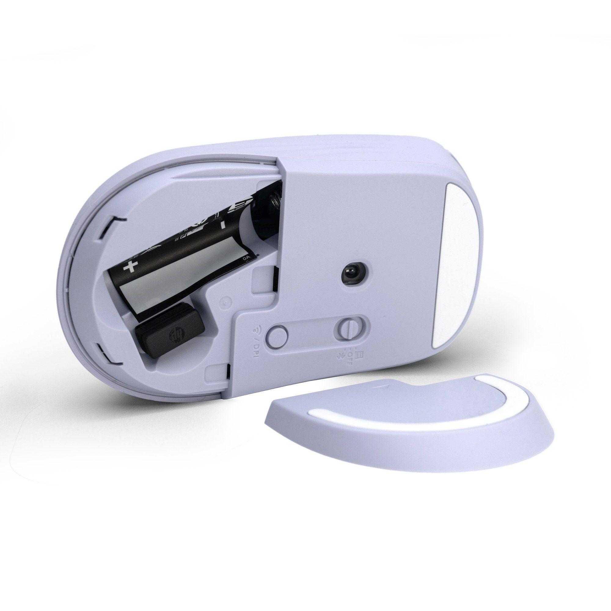 Rato HP 400 (Ambidestro - 6000 DPI - Ótico - Roxo) — miniatura 4