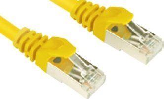 Cabo de Rede RJ45 SHARKOON CAT.6 SFTP (1,5 m - Amarelo)