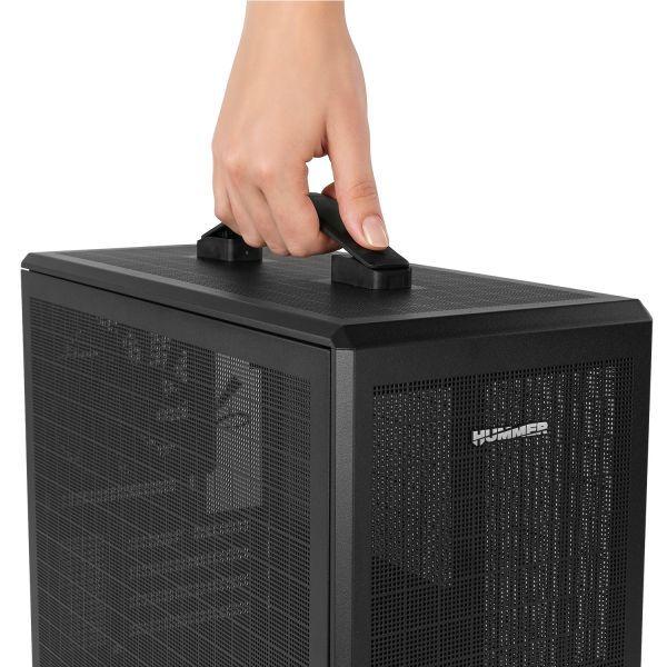 Caixa PC NOX Hummer Refresh (ITX, Micro ATX - ATX, SFX - Mini Tower - Preto) — miniatura 5