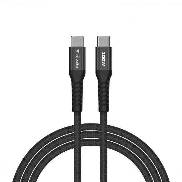 Cabo USB-C Magnético VERBATIM 31863 (1,2 m - USB C - Preto) — miniatura 3