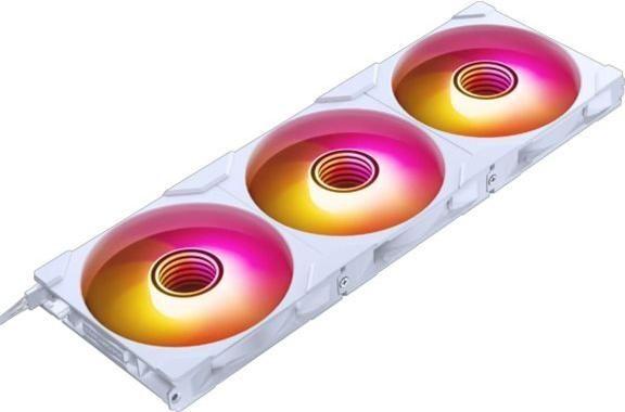 Pack de 3 Ventoinhas PHANTEKS M25 Gen2 PWM D-RGB Reverse Airflow 140mm (D-RGB - Branco)