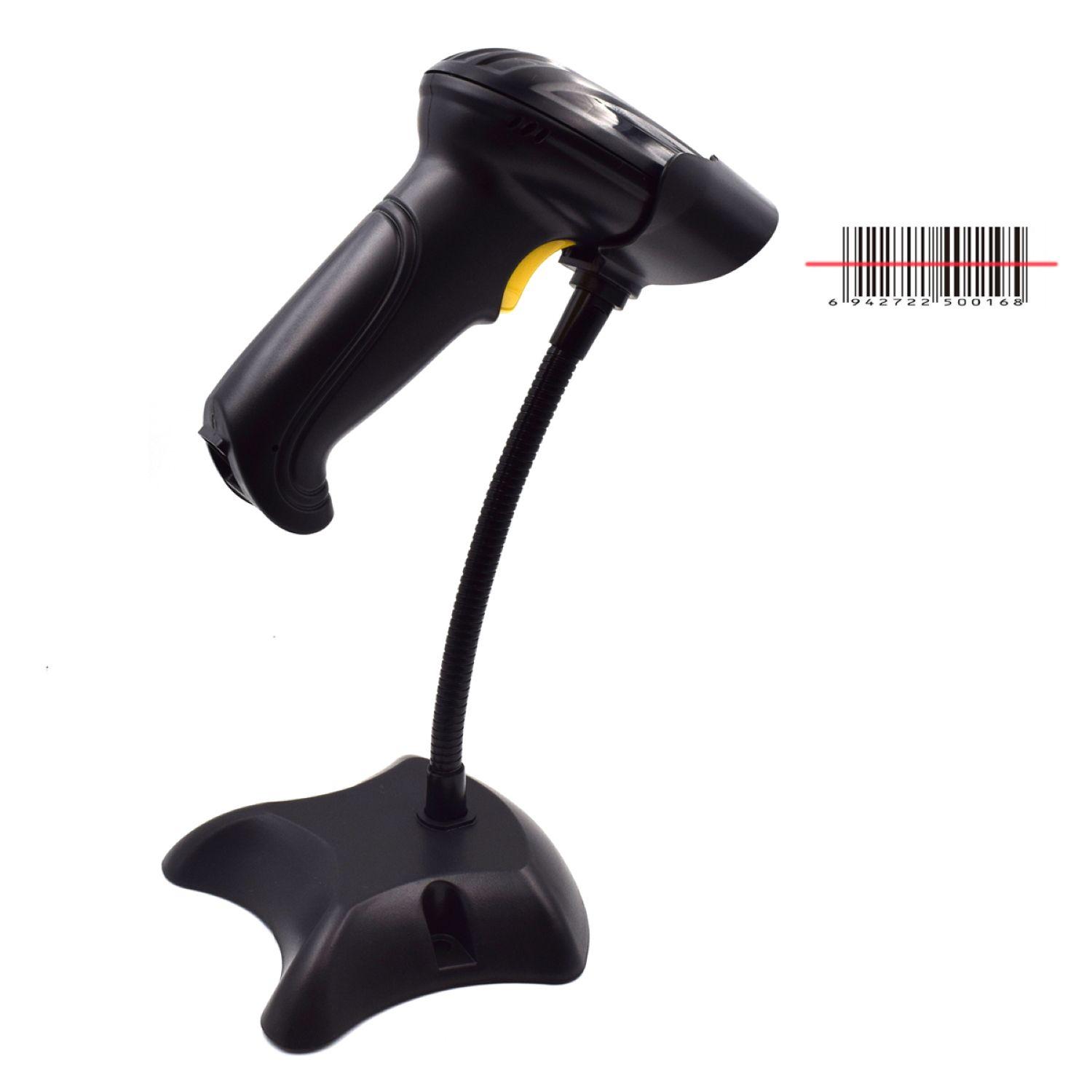 Leitor de Códigos de Barras EWENT EW3430 (Com fios e sem fios - Preto) — miniatura 3