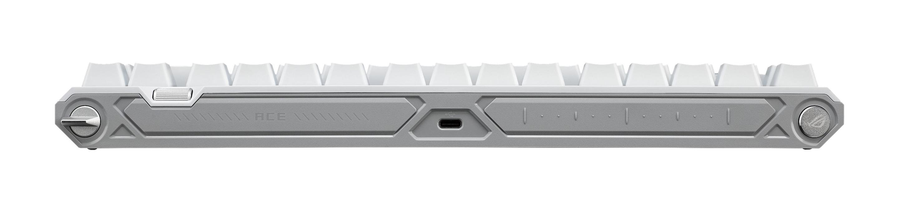 Teclado ASUS ROG Falchion Ace 75 HE (Alemão - ROG HFX Magnetic - 75% - Branco) — miniatura 7
