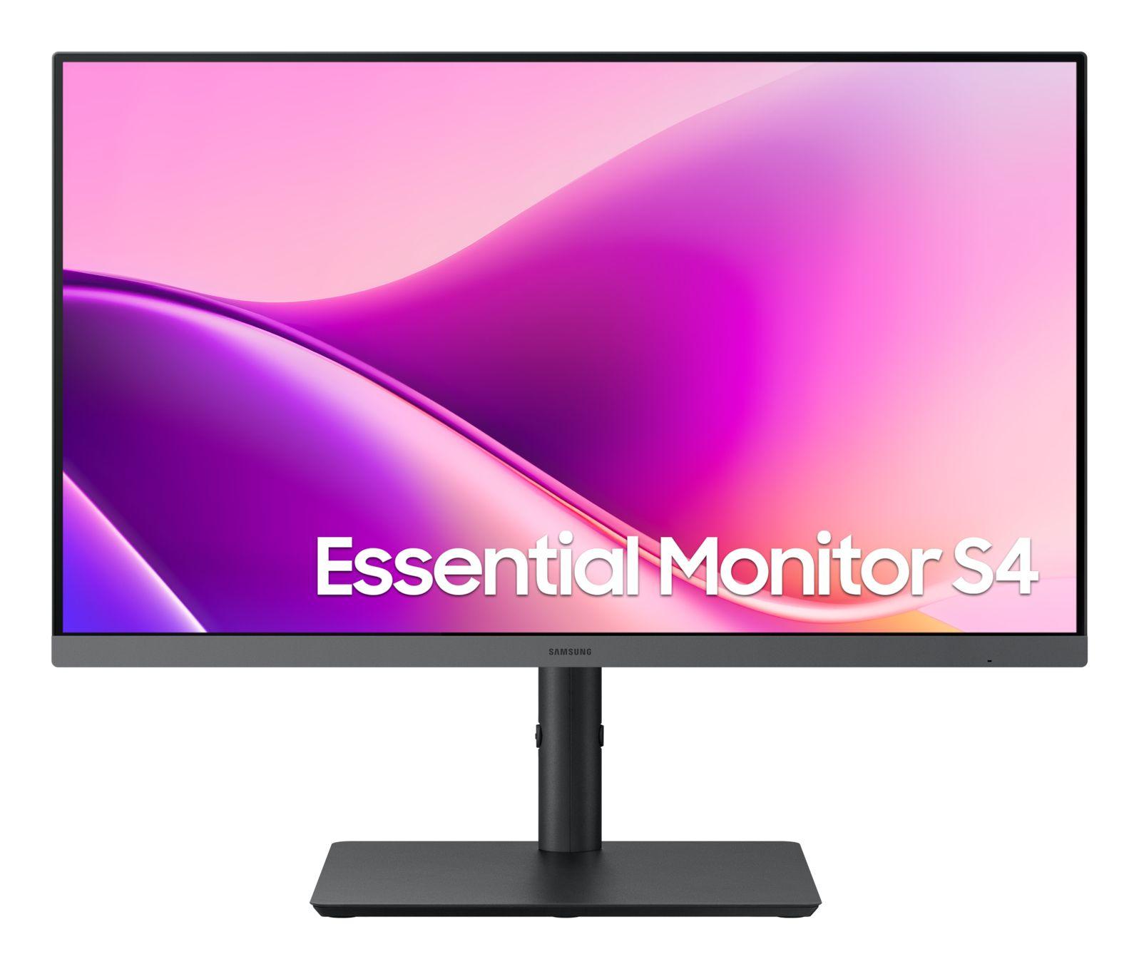Monitor SAMSUNG S4 S43UF LS24F434UAUXEN (24" - IPS - 100 Hz - Preto)