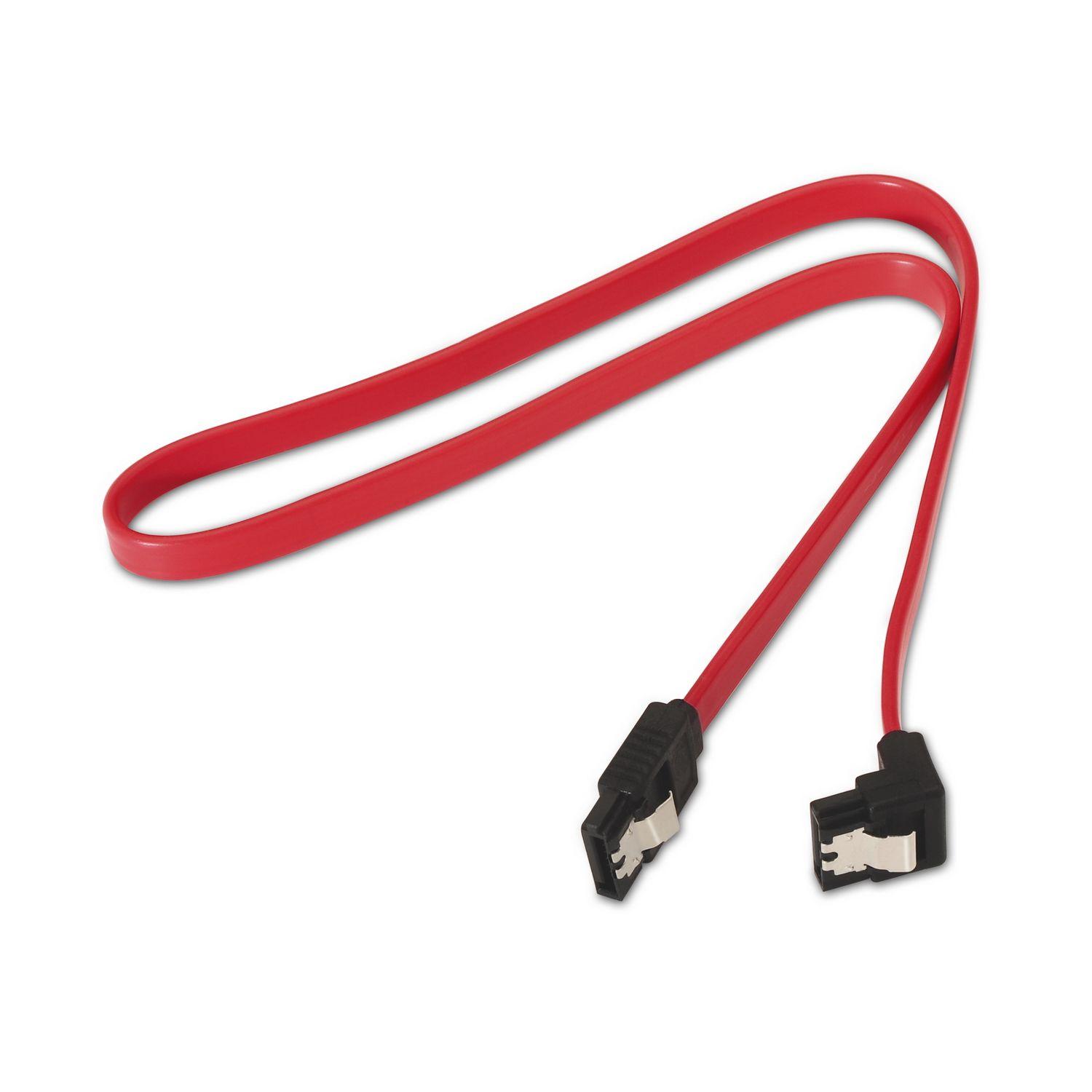 Cabo de Dados SATA AISENS A130-0156 (Vermelho/Preto), miniatura 2