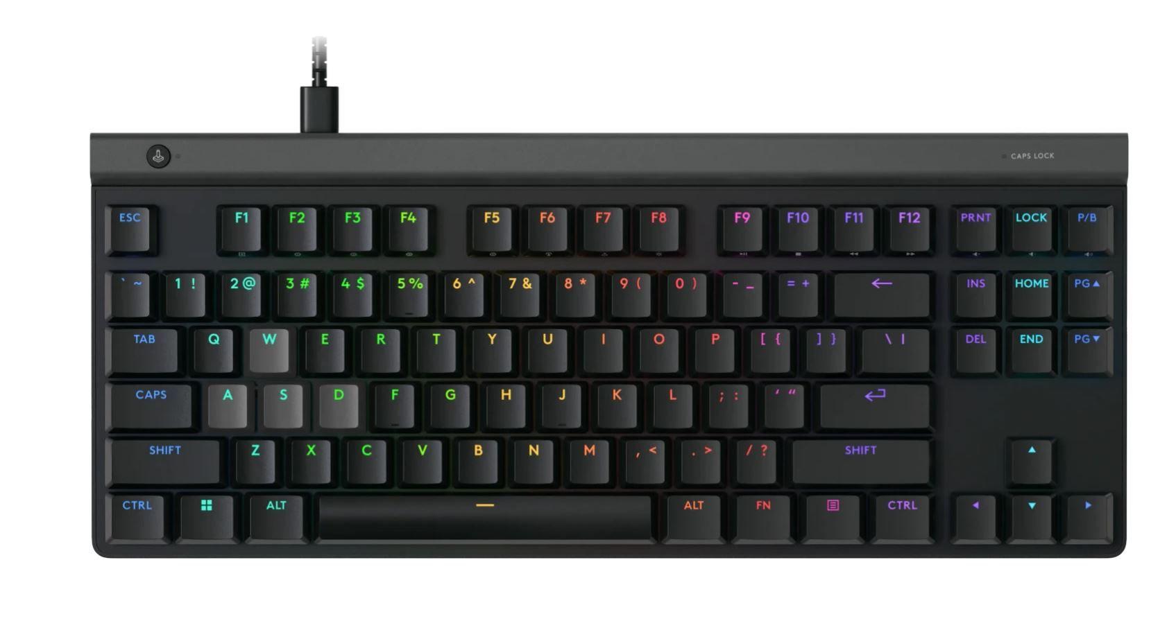 Teclado Gaming LOGITECH G515 RAPID TKL (TKL - Preto)