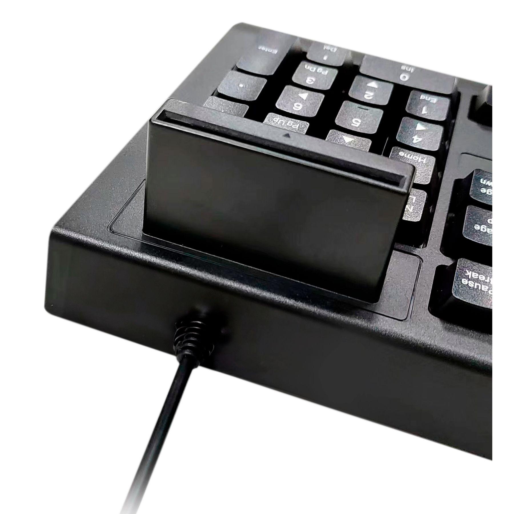 Teclado UNYKACH KB918 (Espanhol - Interruptor de membrana - Tamanho completo - Preto) — miniatura 2