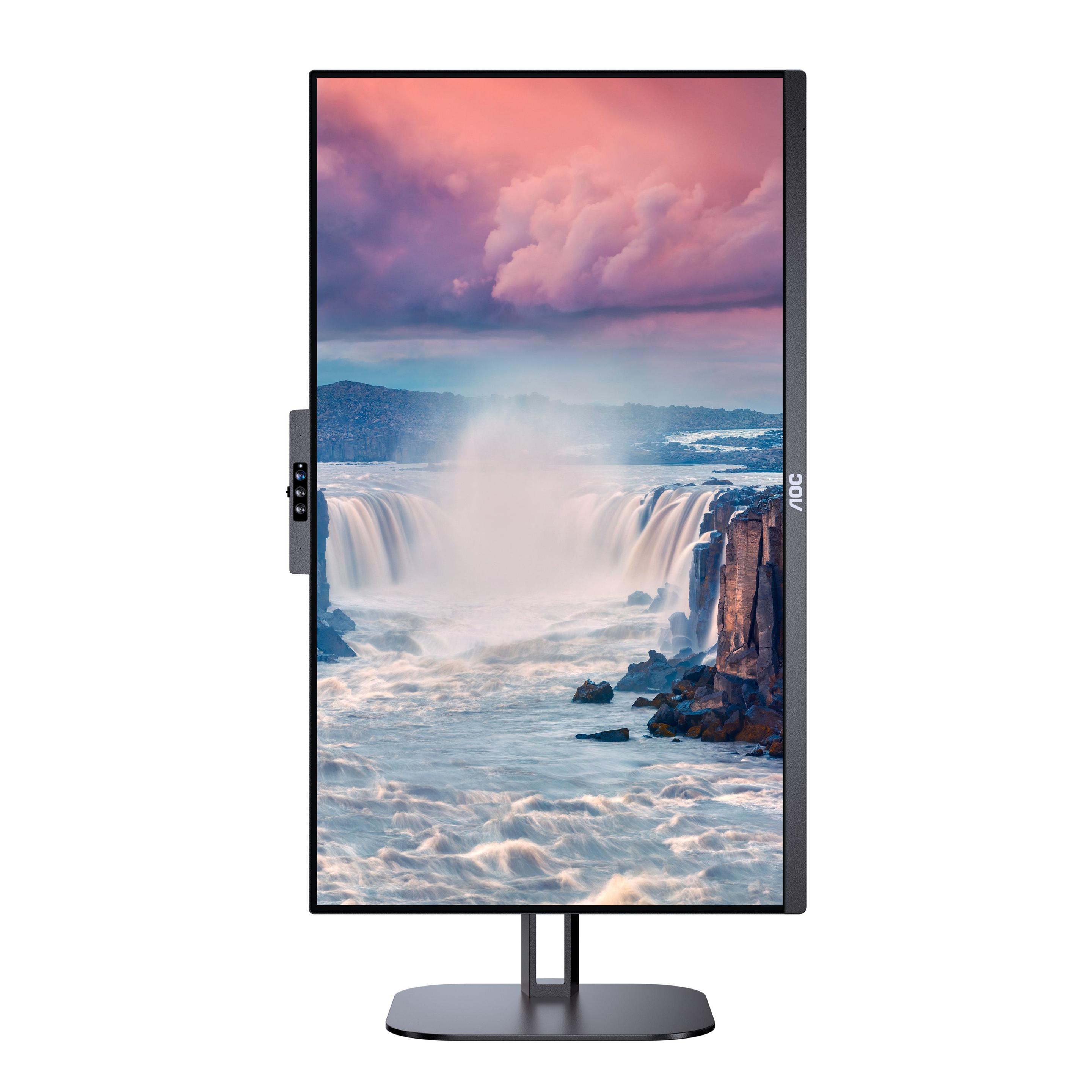 Monitor AOC 24V5CW/BK (23,8" - IPS - 75 Hz - Preto) — miniatura 4