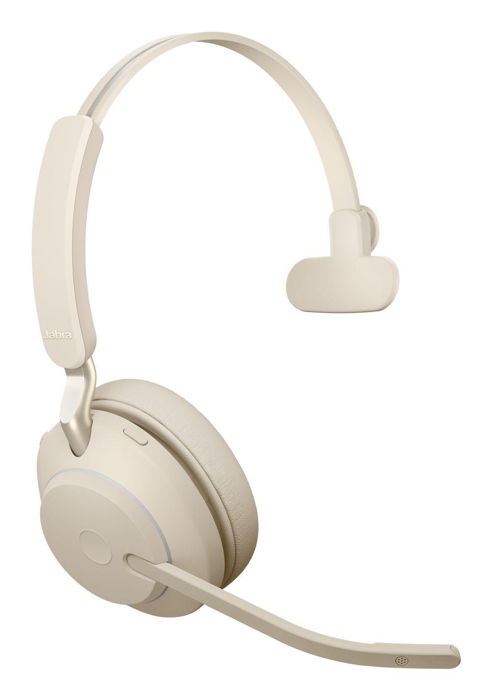Headset JABRA Evolve2 65 UC Mono USB-C (Monofónico - Sem fios - 4 cm - Bege), miniatura 3
