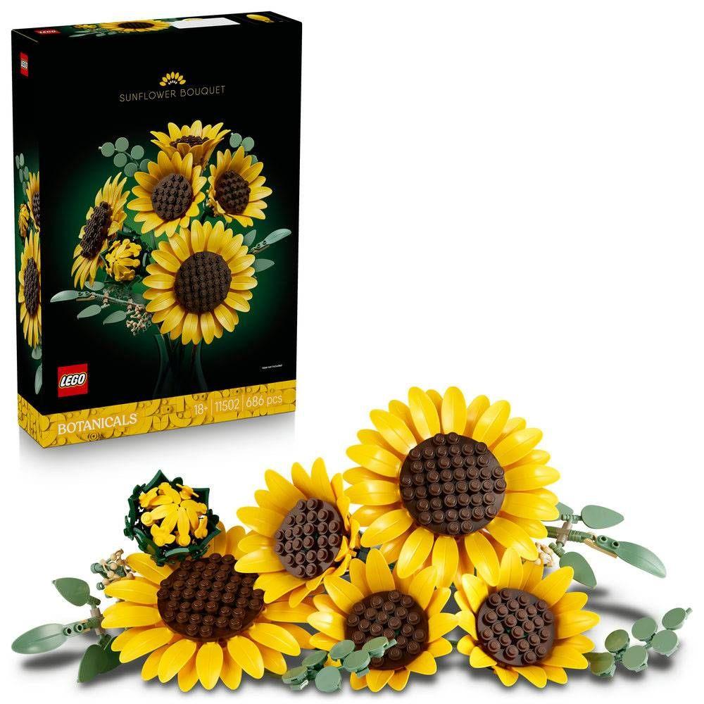 LEGO 11502 Botanicals Buquê de Girassóis (18+ anos - 686 peças) — miniatura 3