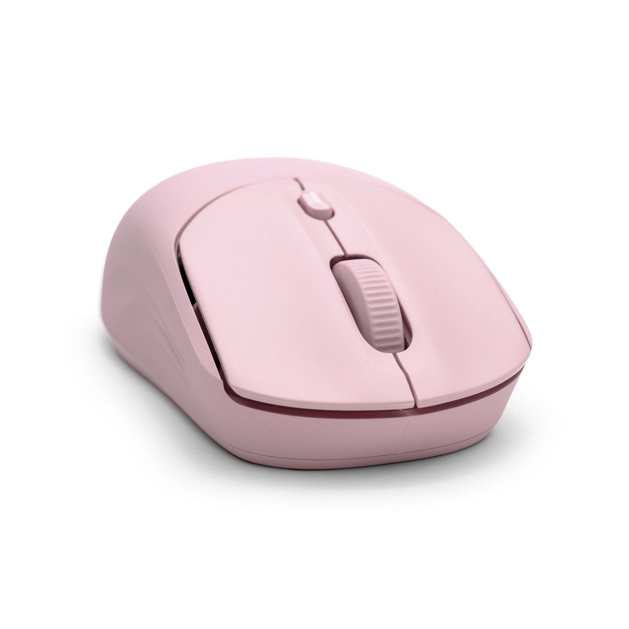 Rato HP 400 Dual (Ambidestro - 6000 DPI - RF Wireless + Bluetooth - Rosa) — miniatura 9
