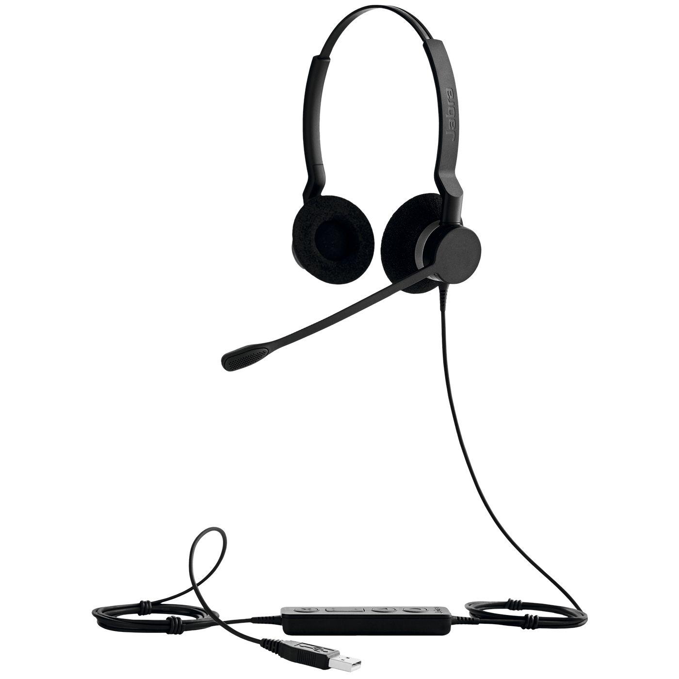 Headset JABRA BIZ 2300 USB UC Duo (Binaural - Com fios - Supra-aural - Preto), miniatura 4