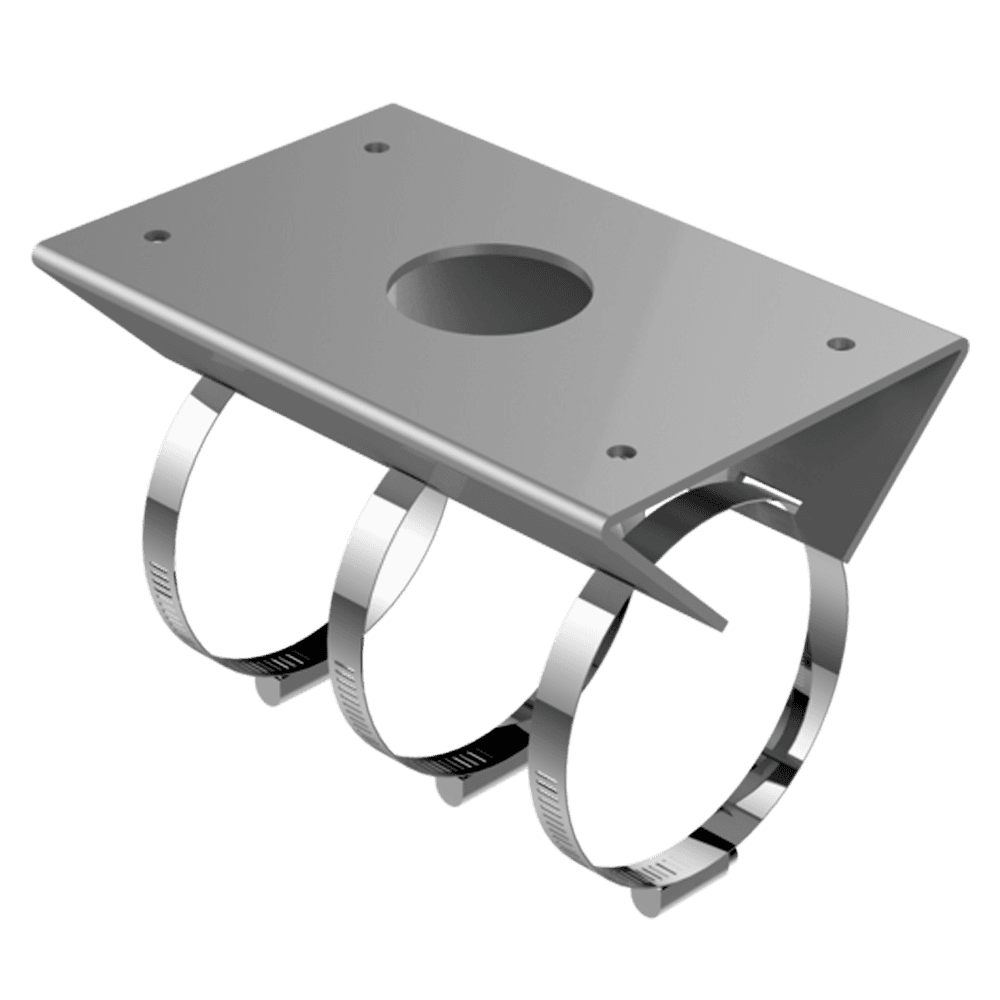 Suporte para Poste HIKVISION DS-1684ZJ-P-Y (Ø 67–127 mm - Cinzento)