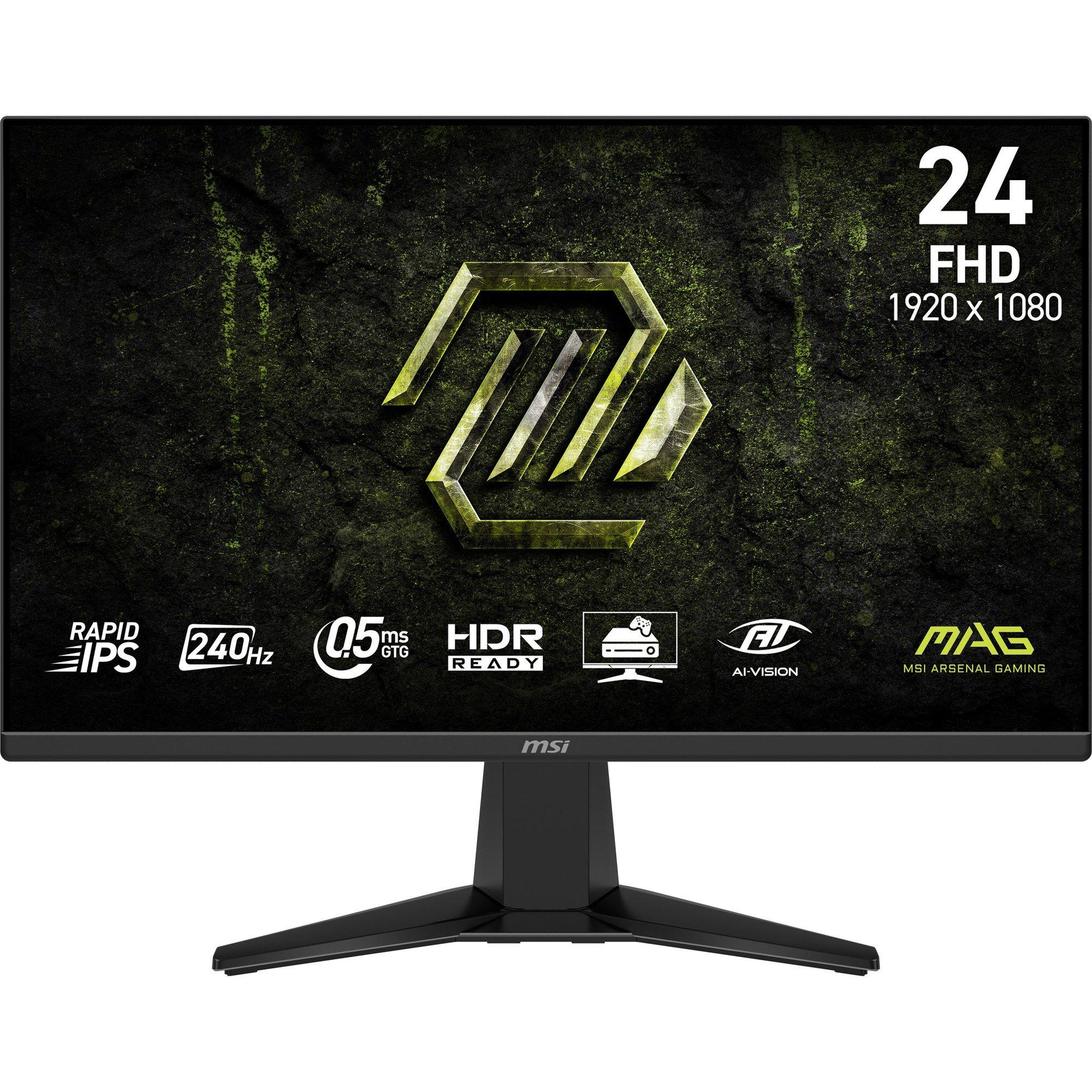 Monitor MSI MAG 245F X24 (23,8" - Rapid IPS - 240 Hz - Preto)