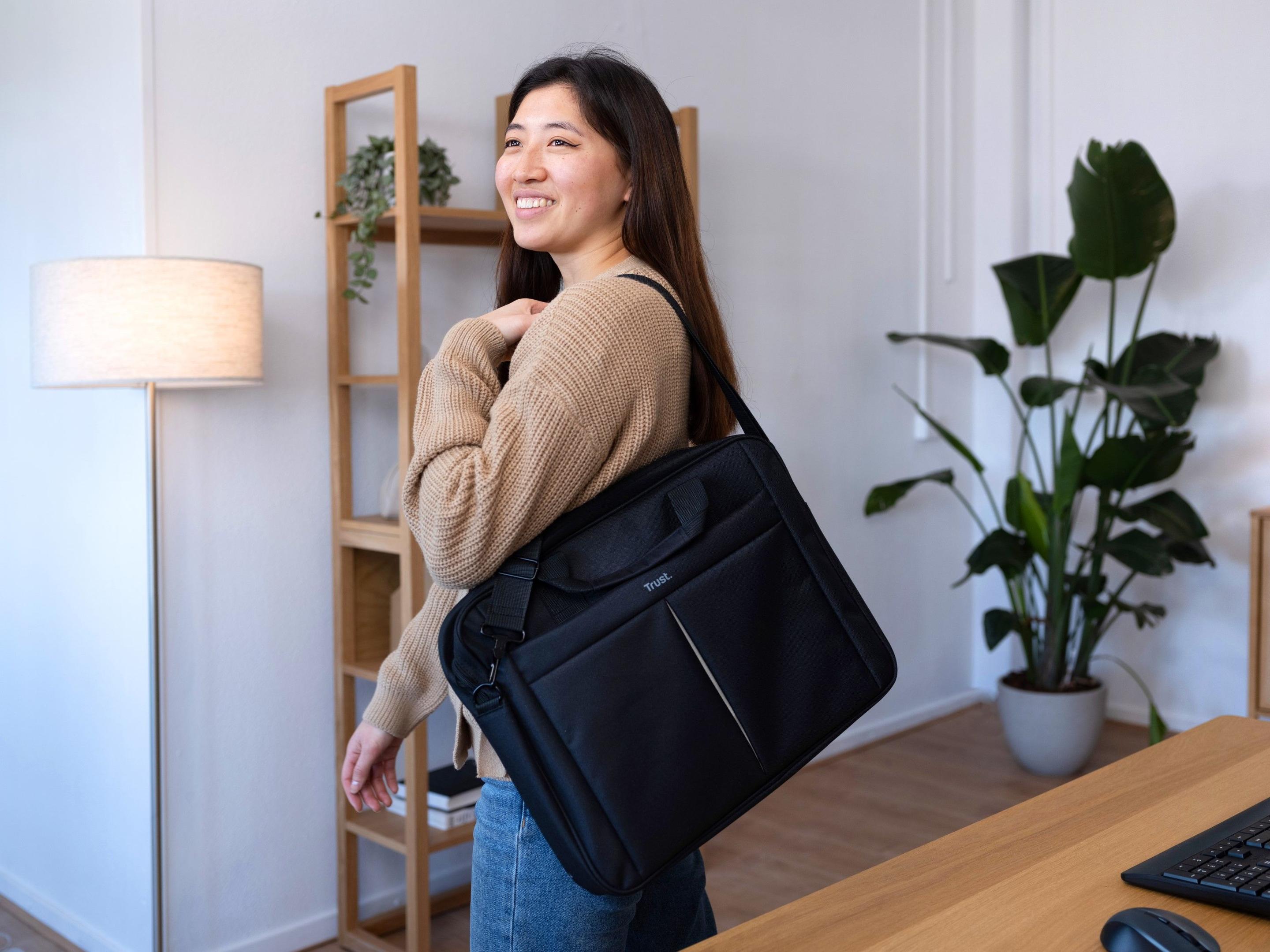 Mala para Portátil TRUST Primo 21551 (Até 16" - Preto) — miniatura 6