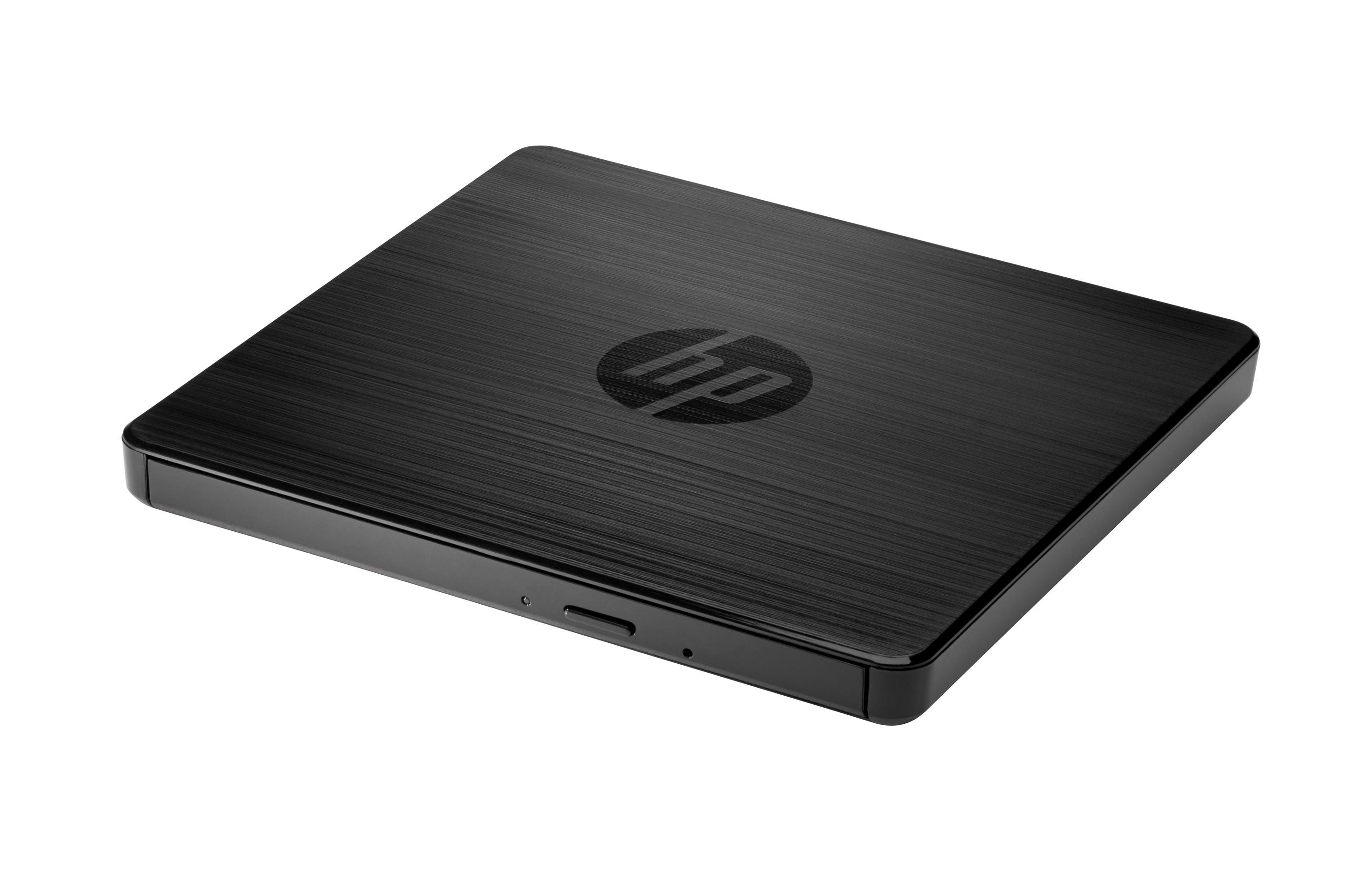 Gravador e Leitor Externo de CD/DVD HP F2B56AA (Externo - Preto)