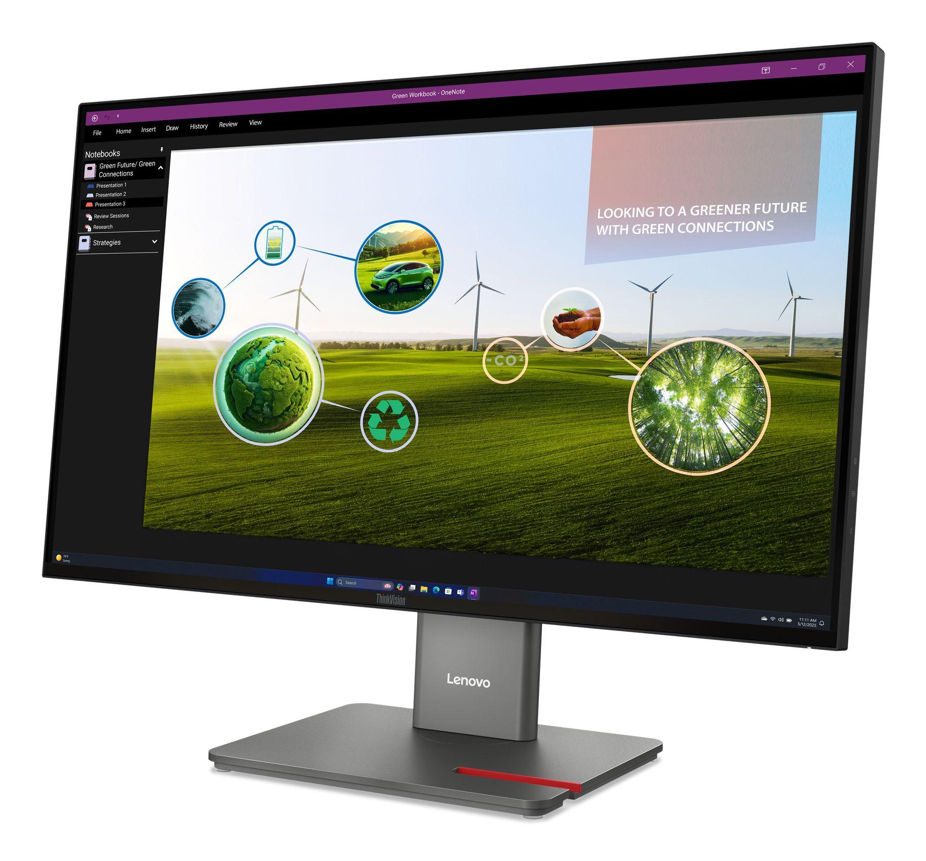 Monitor LENOVO ThinkVision P27Q-40 (27" - IPS - 120 Hz - Preto), miniatura 2