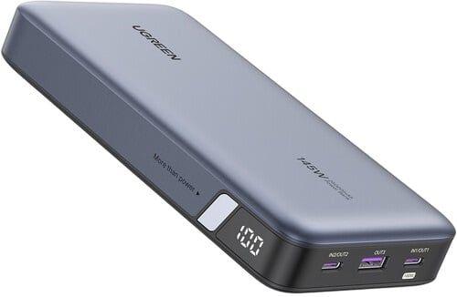 Bateria Externa UGREEN PB205 (25000 mAh - 145 W - USB Type-C - Cinzento), miniatura 4
