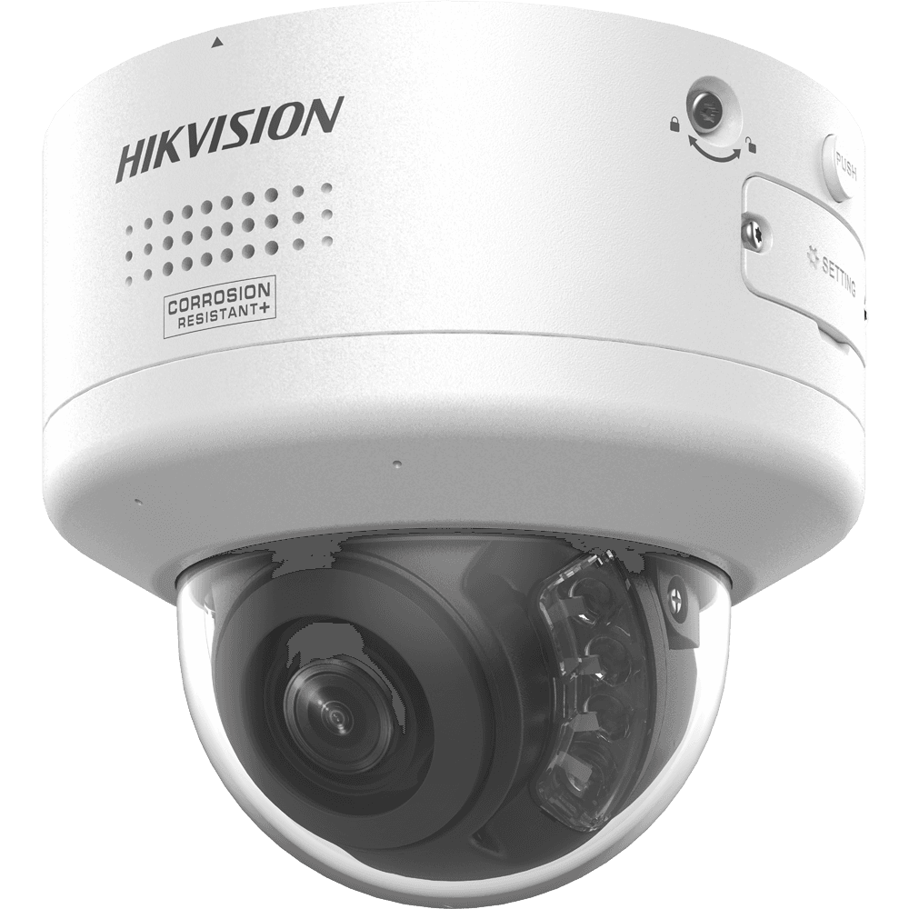 Câmara de Segurança IP Dome HIKVISION DS-2CD2767G3-LIPTRZS2UY/SRB(2.8-12) (6 MP - PoE+ - IP66)