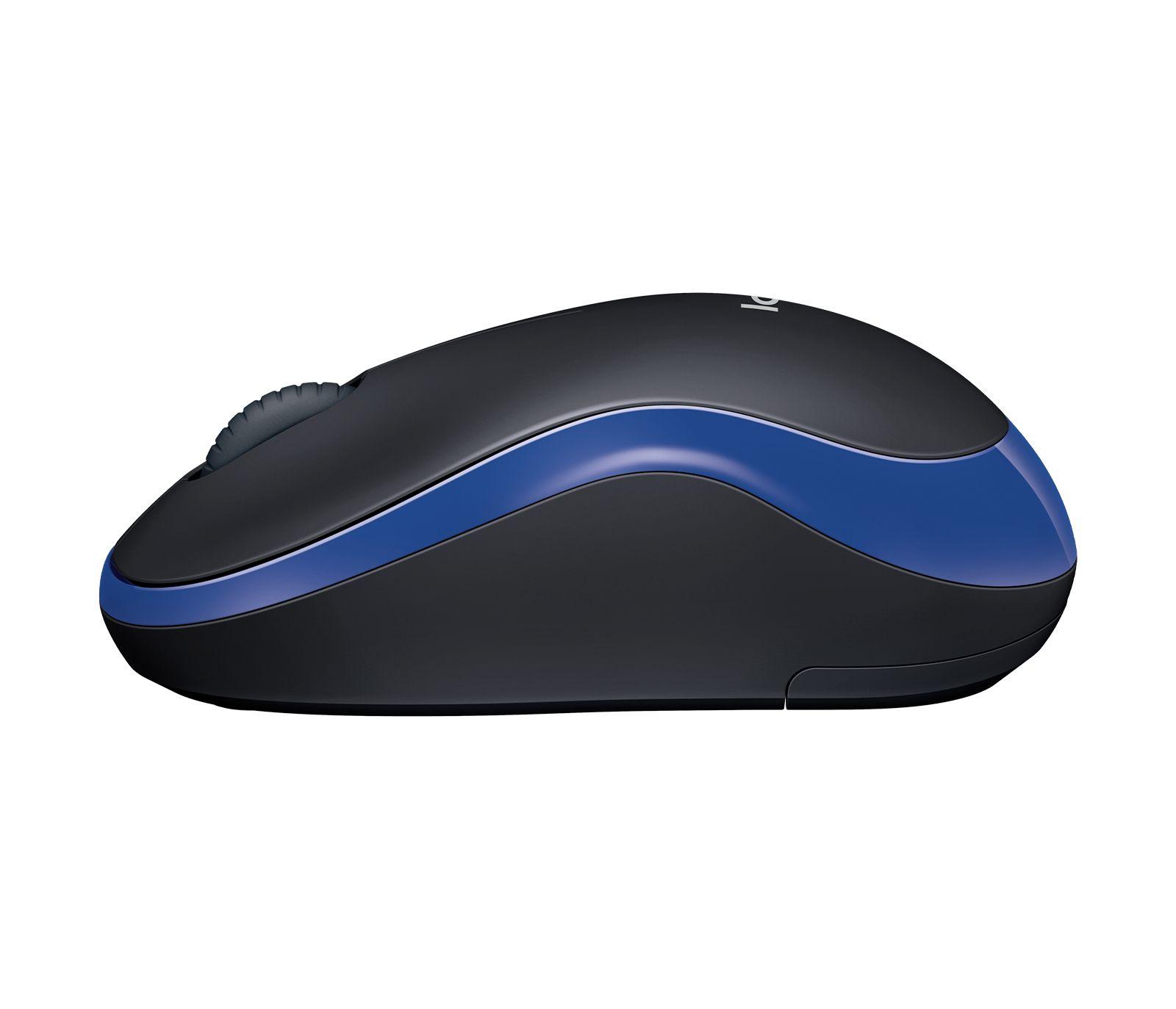 Rato LOGITECH M185 (Ambidestro - 1000 DPI - Ótica - Azul) — miniatura 6