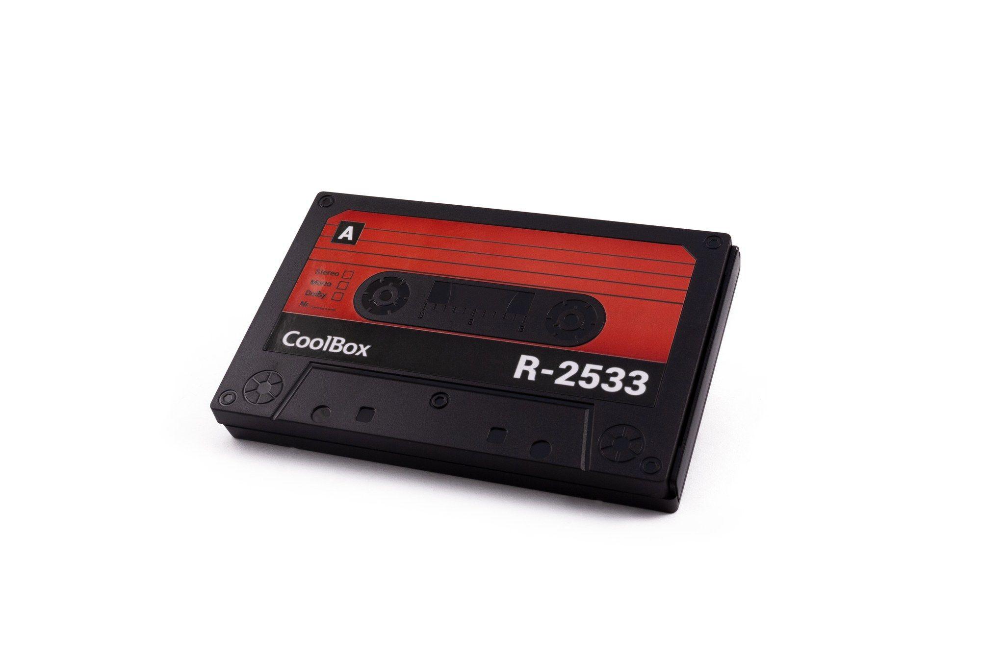 Caixa Externa SATA 2,5" COOLBOX SlimChase R-2533 (2,5" - Preto e Vermelho) — imagem 1