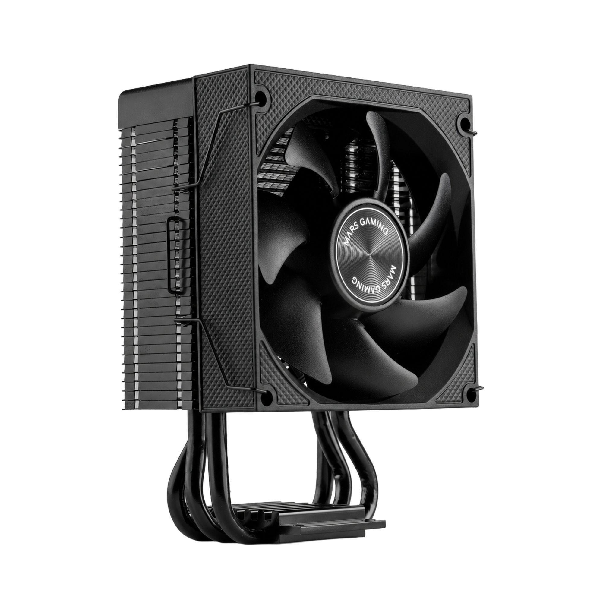 Dissipador CPU MARS GAMING MCPU-XPRO (Tripla torre - 90 mm - Altura 13,6 cm - Preto) — miniatura 10