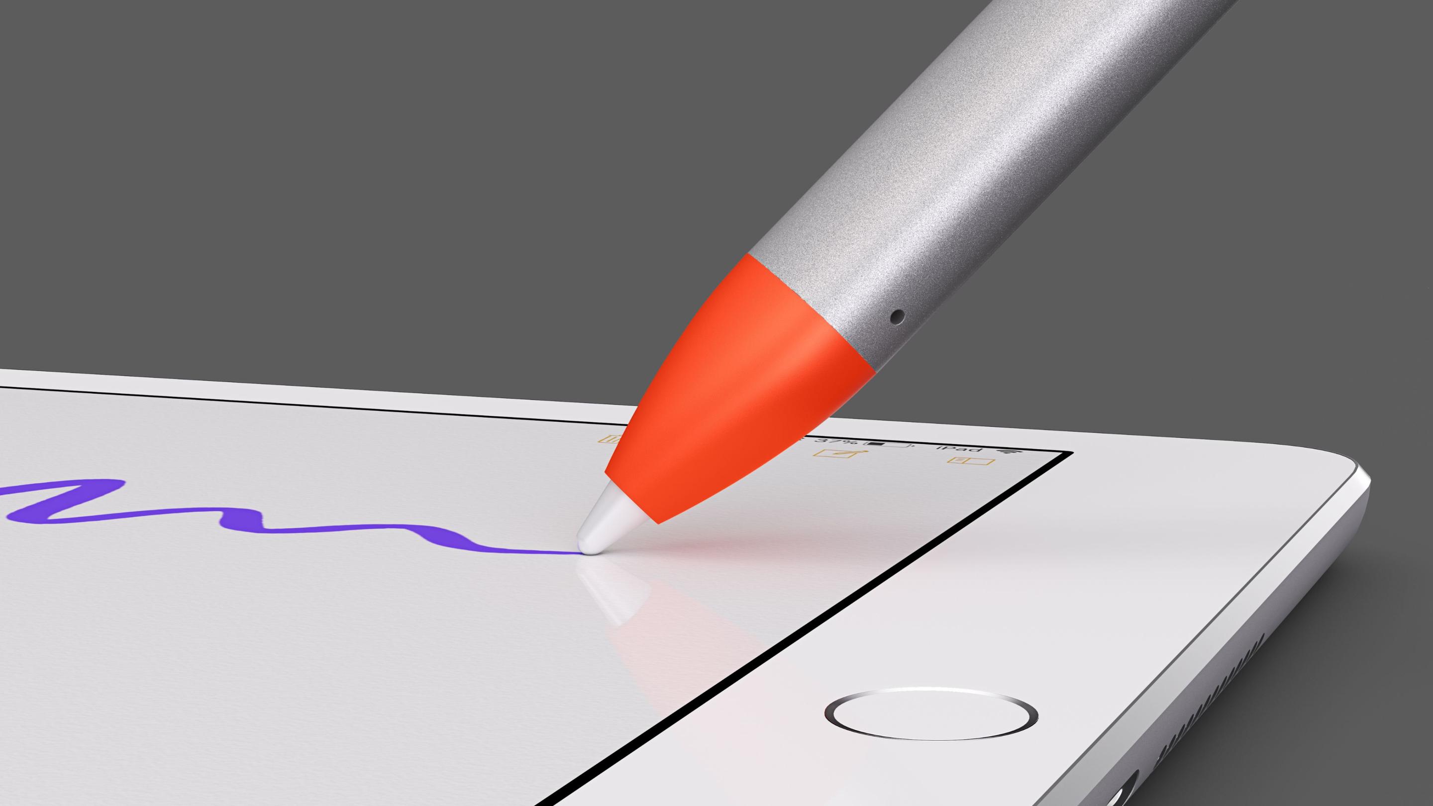 Caneta Digital LOGITECH Crayon (Apple - Laranja) — miniatura 8