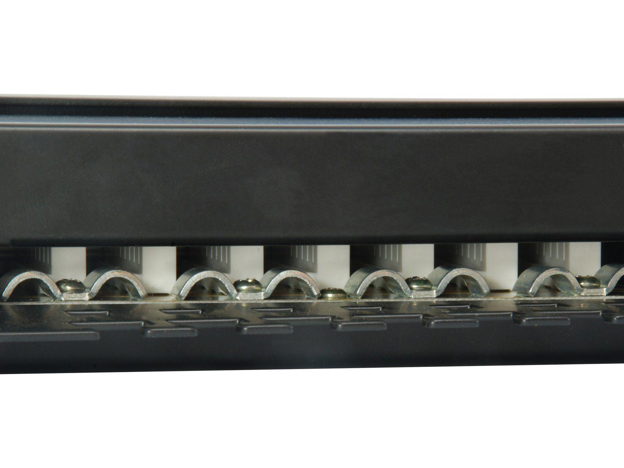 Painel de Patch EQUIP 326425 (24x RJ-45 - Cat6 FTP - 1U - 250 MHz - Preto) — miniatura 3