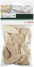 Lamelas de União BOSCH 2609256602 (60 x 23 x 4 mm - 50 Unidades)