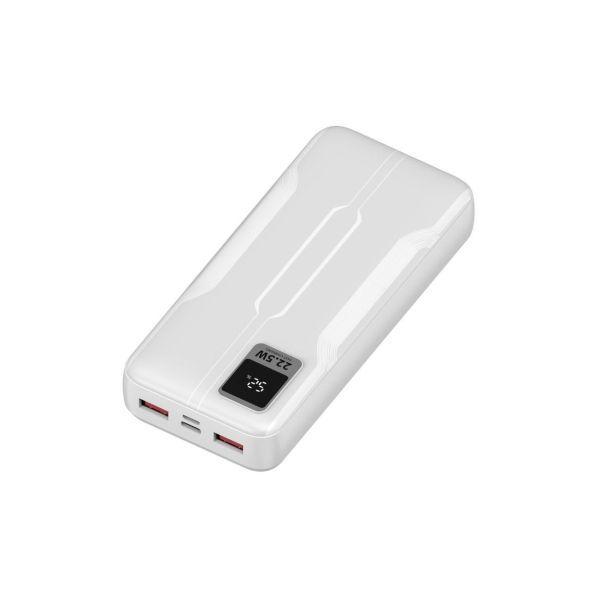 Bateria Externa LEOTEC LEPOW20W22W (USB Type-C para USB Type-C - Universal - USB-C para USB-C - Branco) — miniatura 2