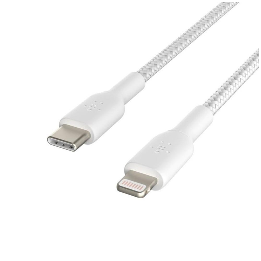 Cabo USB-C para Lightning BELKIN CAA004BT1MWH (1 m - USB-C - Branco)